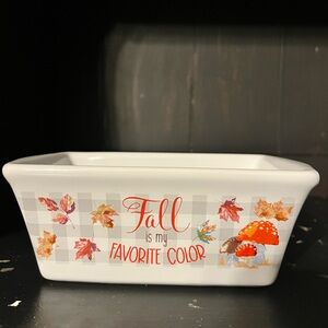 Royal Norfolk ceramic loaf pan